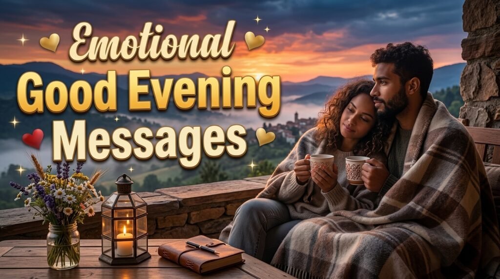Emotional Good Evening Messages