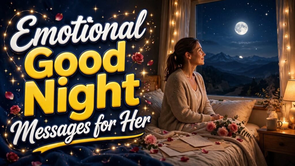 Emotional Good Night Messages for Her