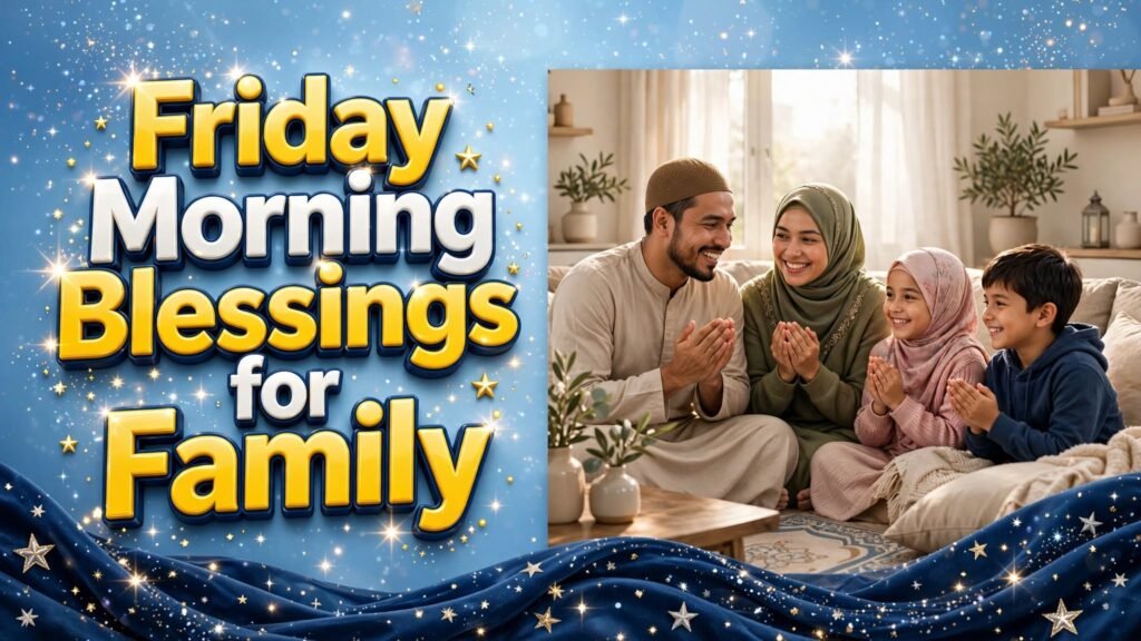 Friday Morning Blessings for Family