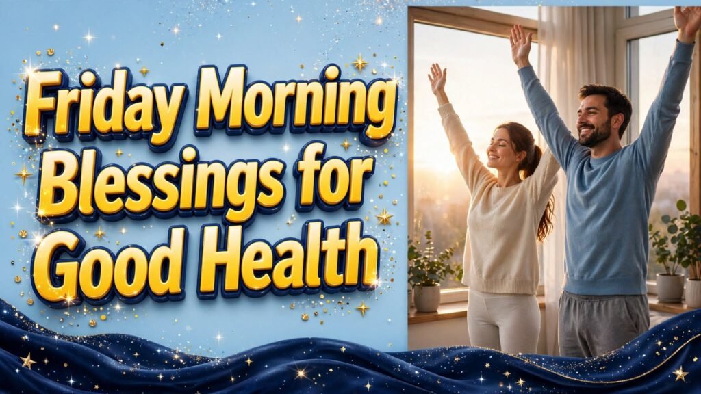 Friday Morning Blessings for Good Health