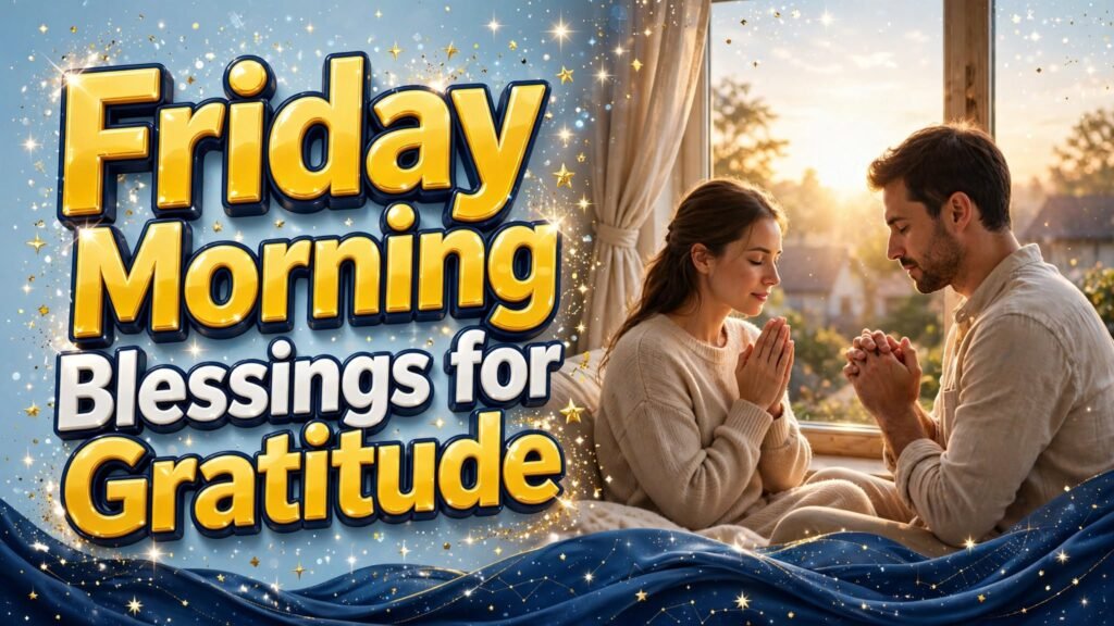 Friday Morning Blessings for Gratitude