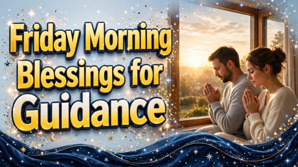 Friday Morning Blessings for Guidance
