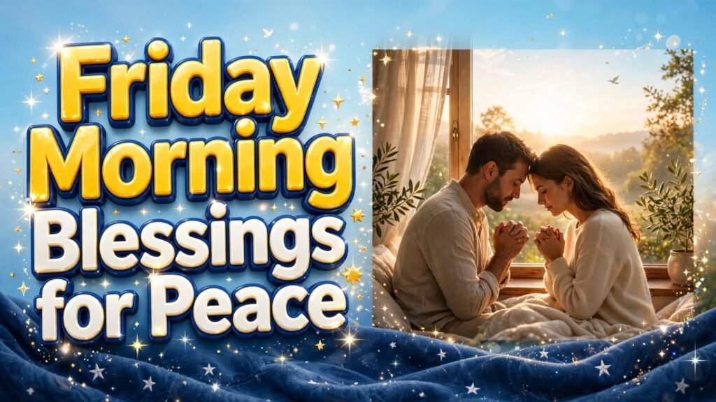 Friday Morning Blessings for Peace