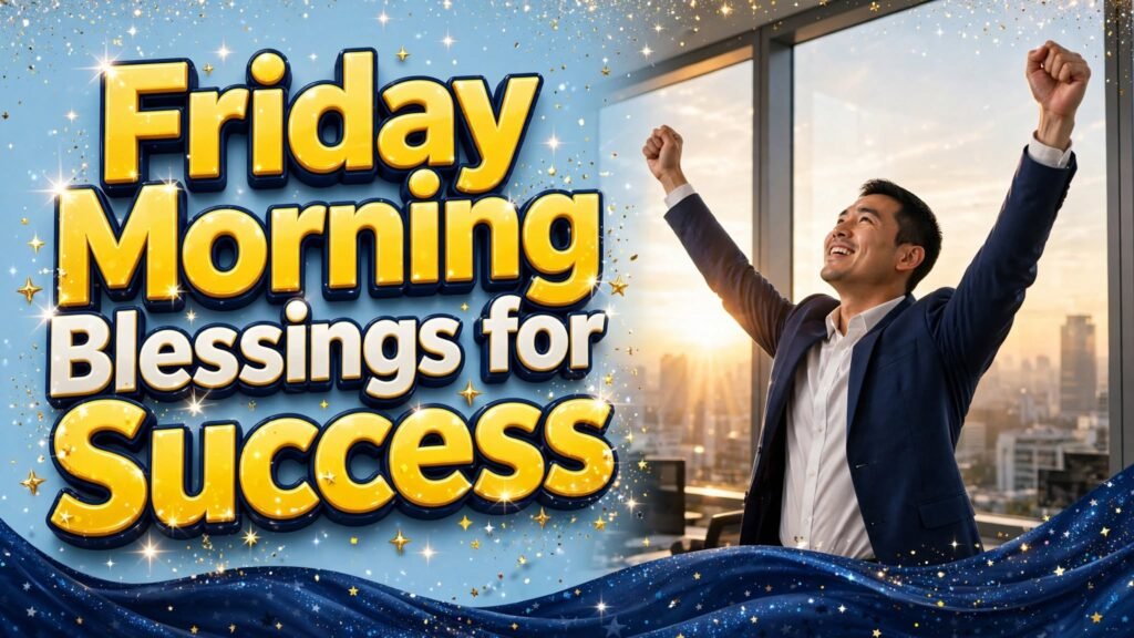 Friday Morning Blessings for Success