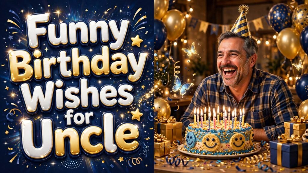 Funny Birthday Wishes for Uncle