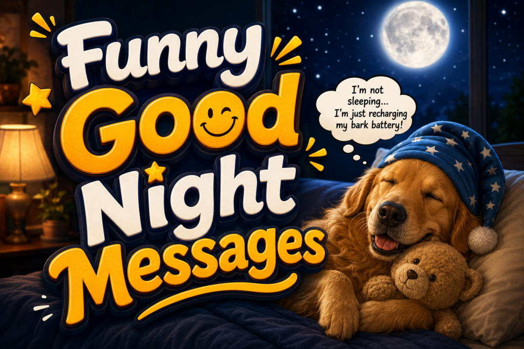 Funny Good Night Messages