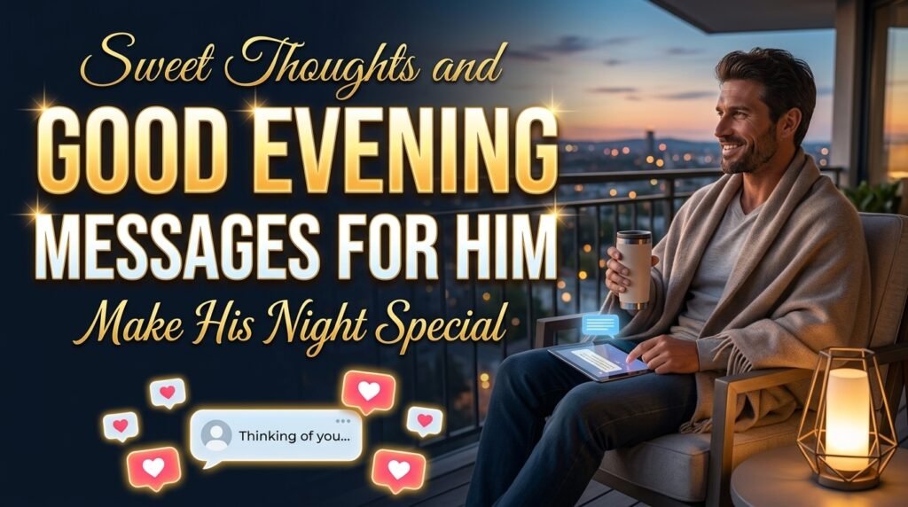 Good Evening Messages for Him
