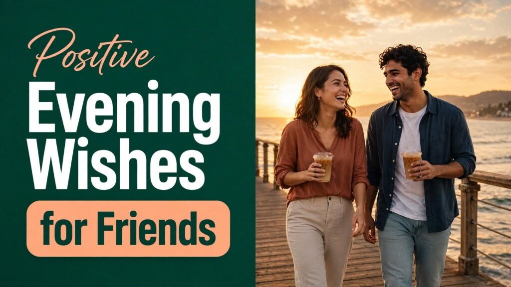 Good Evening Messages for Long-Distance Friends (Seo)