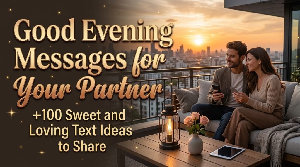 Good Evening Messages for Your Partner