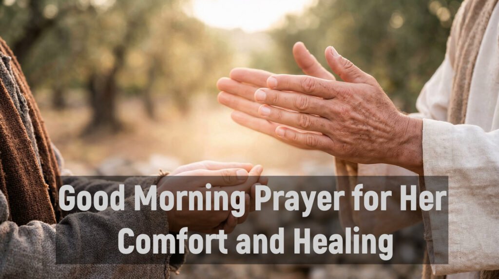 Good Morning Prayer for Her Comfort and Healing