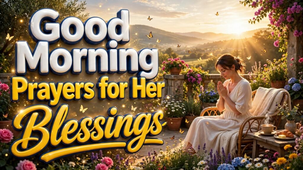 Good Morning Prayers for Her Blessings