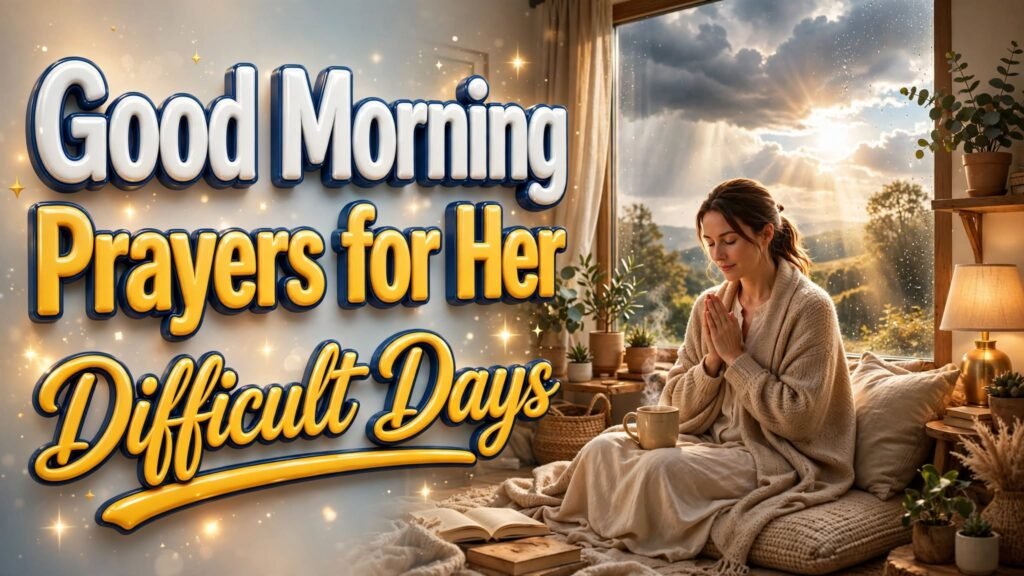 Good Morning Prayers for Her Difficult Days