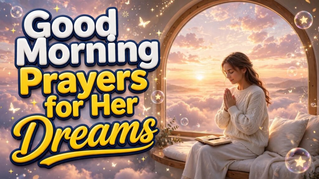 Good Morning Prayers for Her Dreams