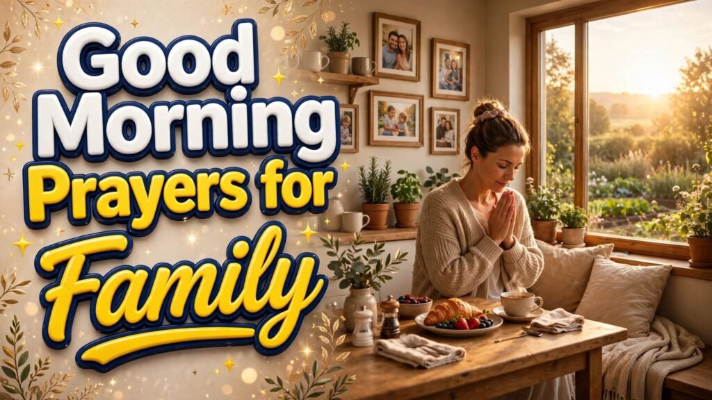 Good Morning Prayers for Her Family