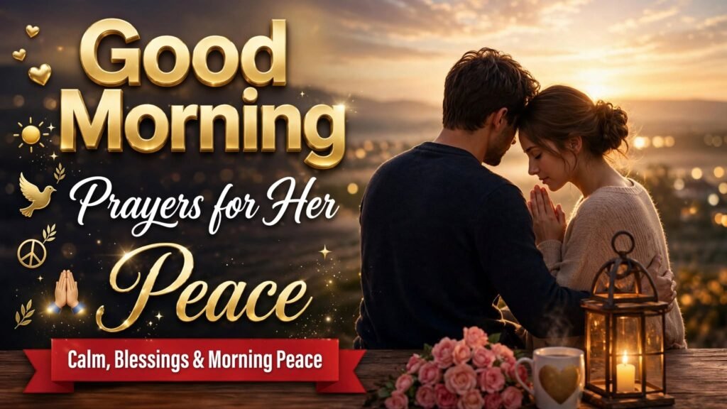 Good Morning Prayers for Her Peace