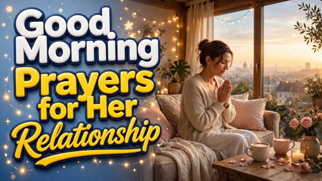 Good Morning Prayers for Her Relationship