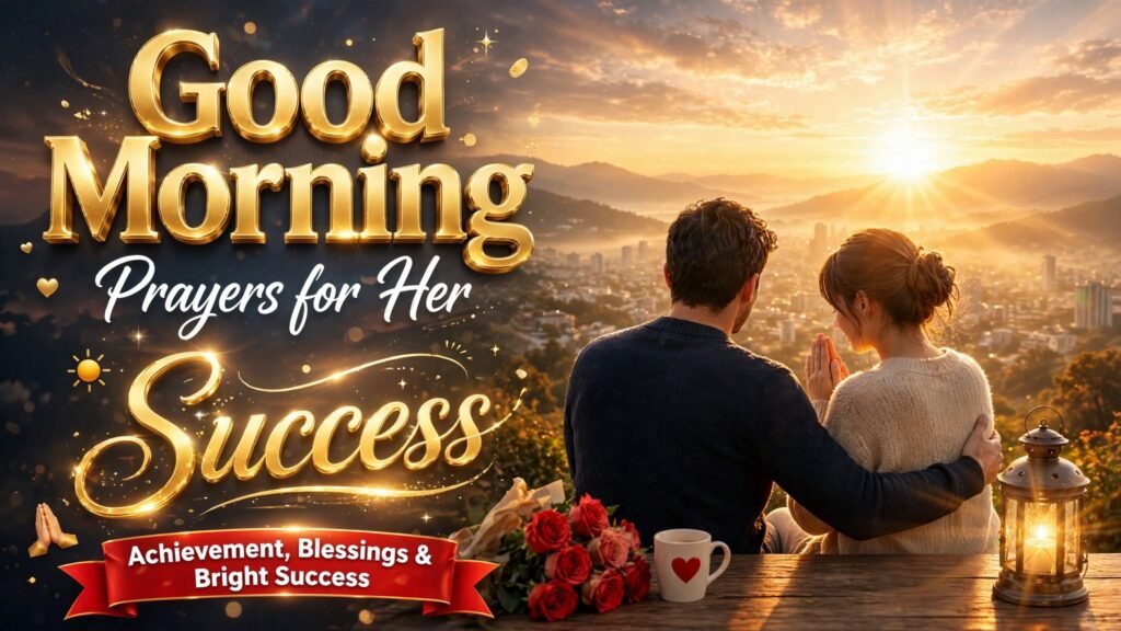 Good Morning Prayers for Her Success
