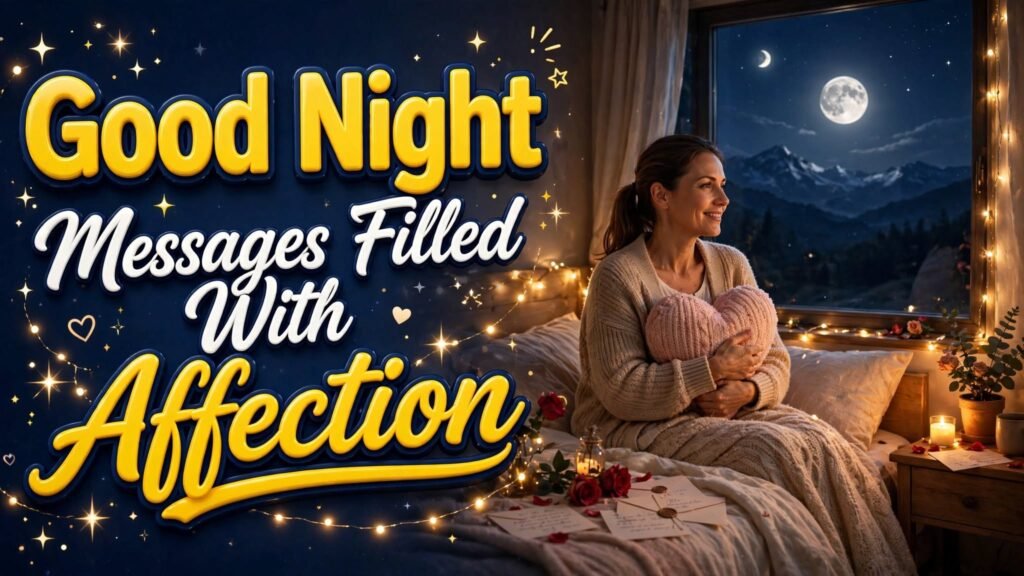 Good Night Messages Filled With Affection