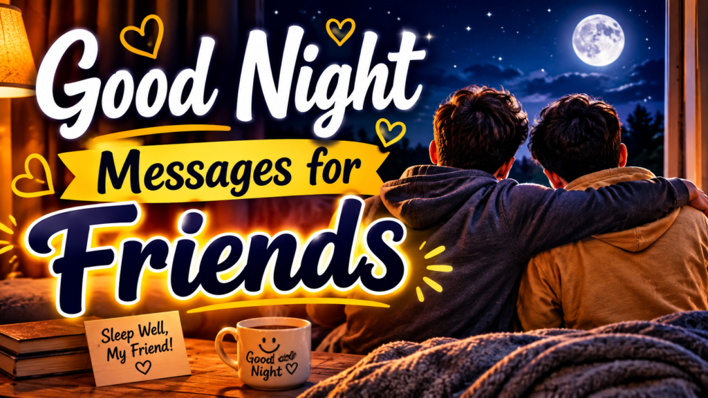 Good Night Messages for Friends