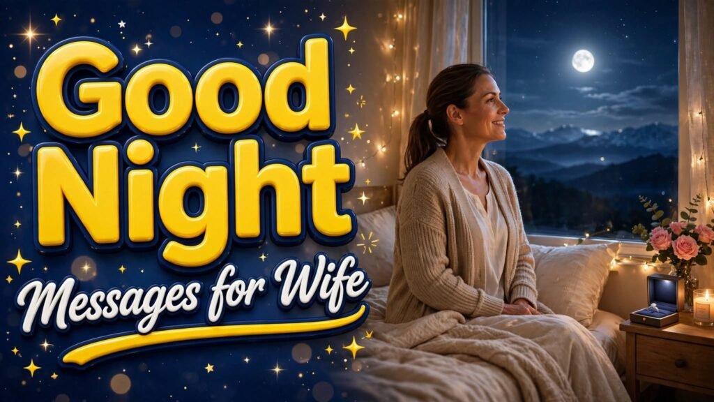 Good Night Messages for Wife