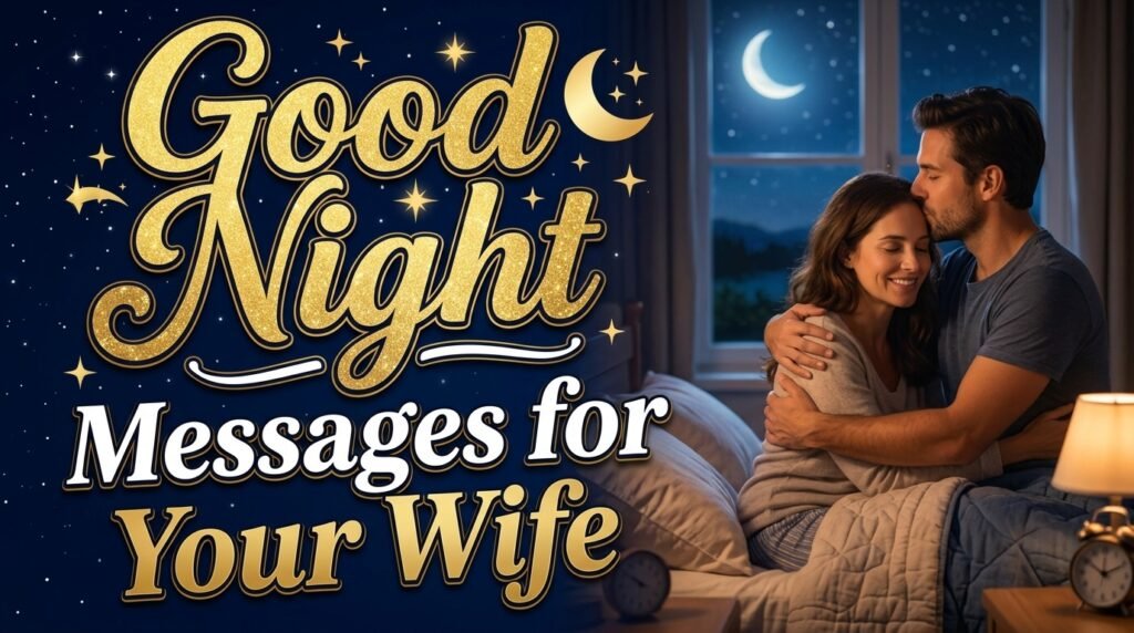 Good Night Messages for Your Wife