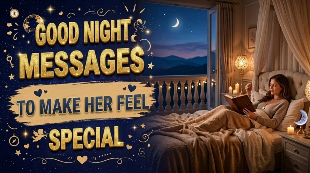 Good Night Messages to Make Her Feel Special