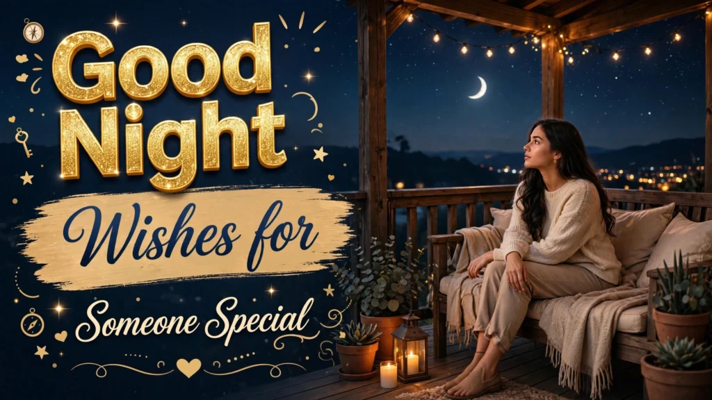 Good Night Wishes for Someone Special
