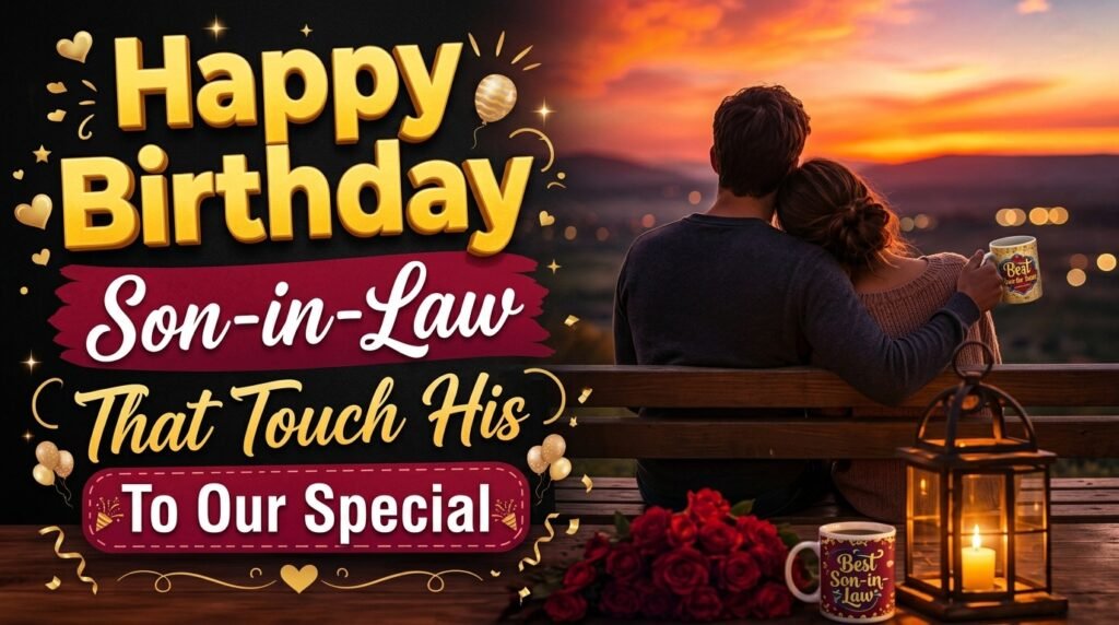 Happy Birthday Son in Law