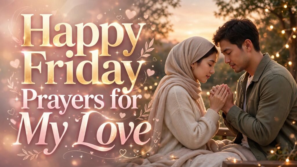 Happy Friday Prayers for My Love (Seo)