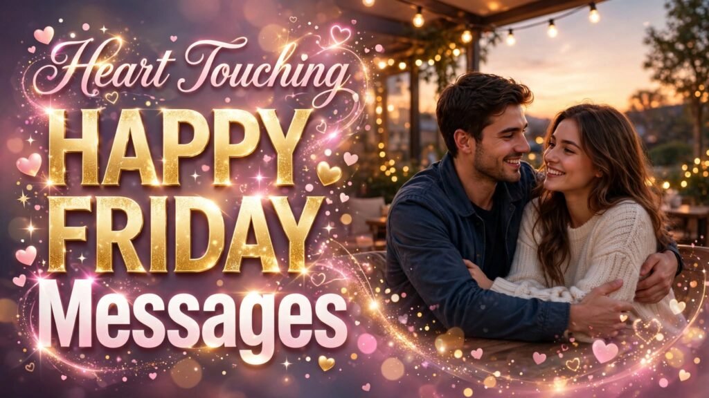 Heart Touching Happy Friday Messages (Seo)
