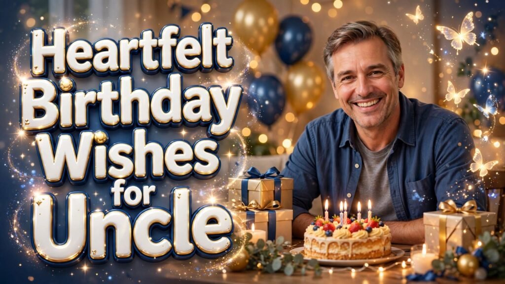 Heartfelt Birthday Wishes for Uncle