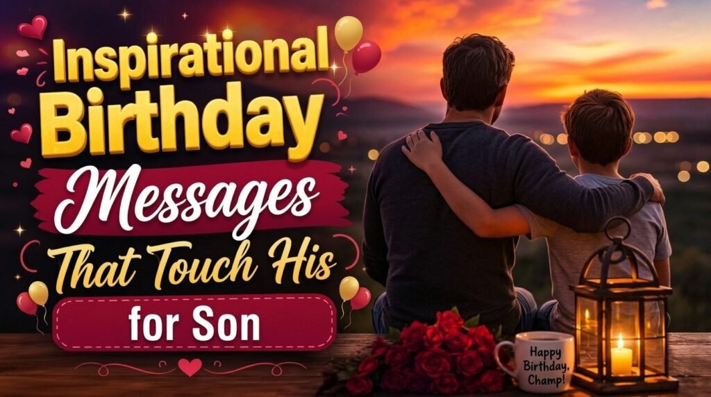 Inspirational Birthday Messages for Son