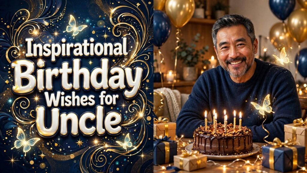 Inspirational Birthday Wishes for Uncle