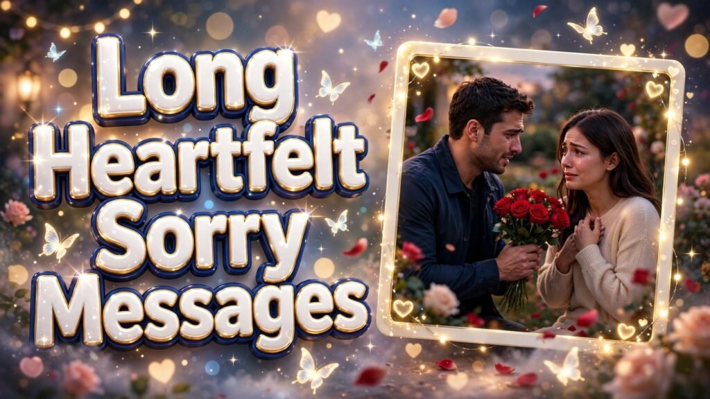 Long Heartfelt Sorry Messages (Seo)