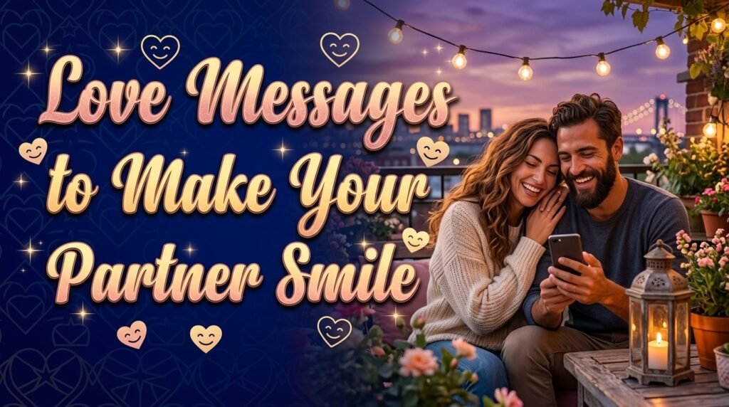 Love Messages to Make Your Partner Smile