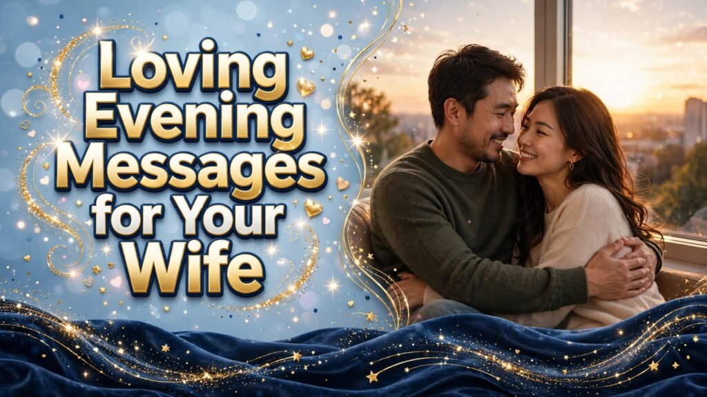 Loving Evening Messages for Your Wife (Seo)