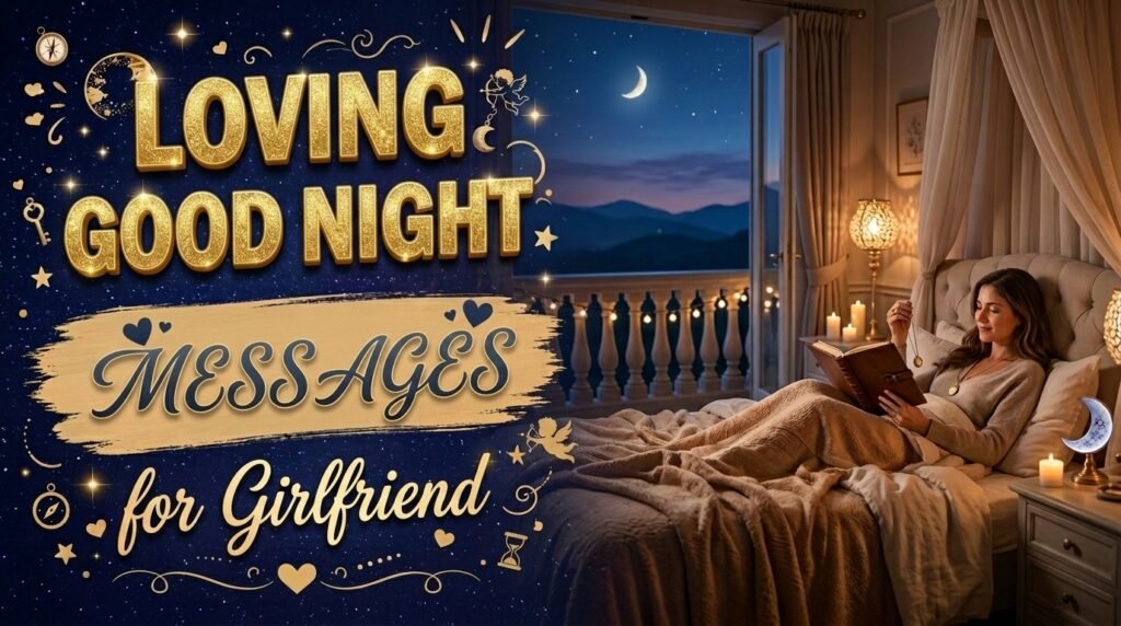 Loving Good Night Messages for Girlfriend