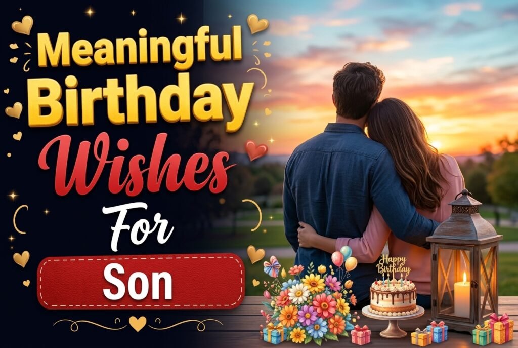 Meaningful Birthday Wishes for Son