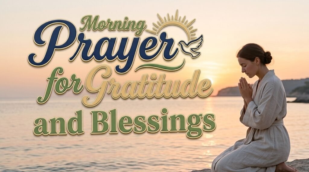 Morning Prayer for Gratitude and Blessings