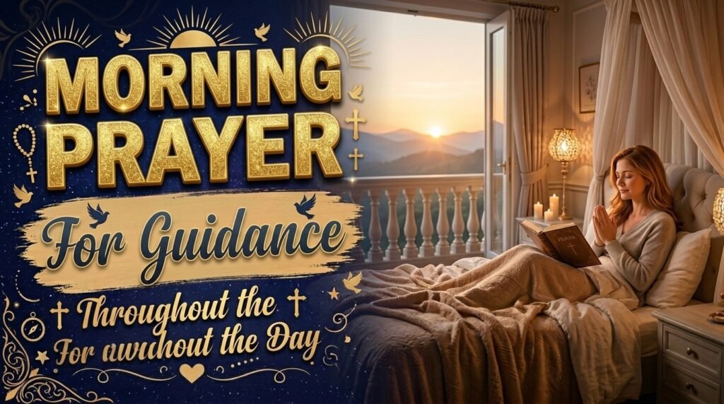 Morning Prayer for Guidance Throughout the Day
