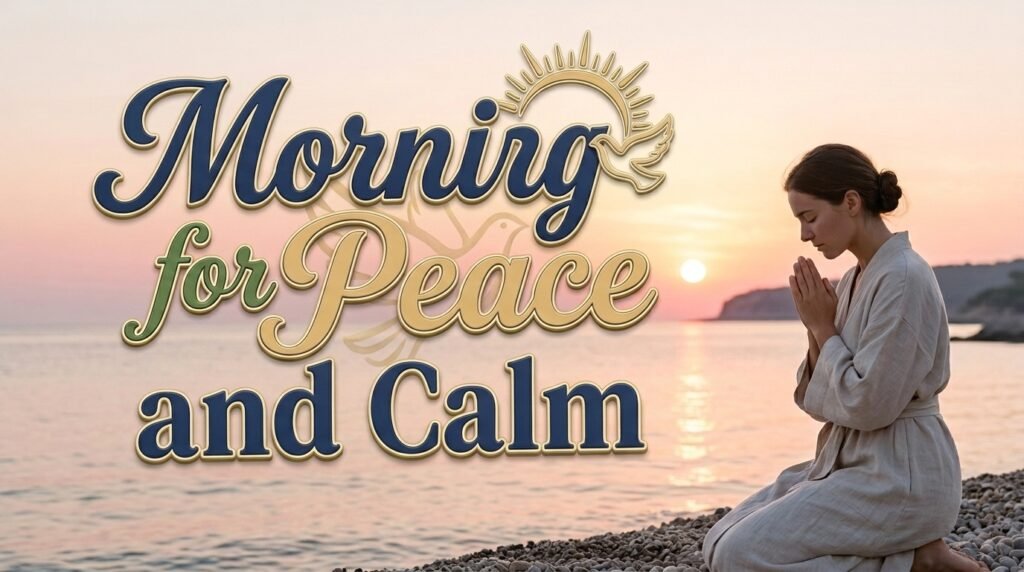 Morning Prayer for Peace and Calm