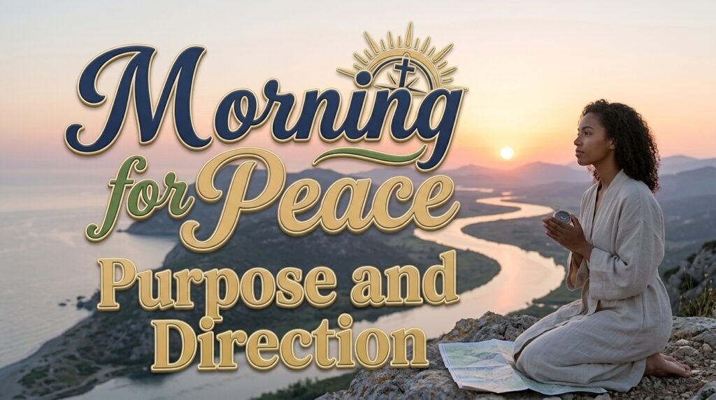 Morning Prayer for Purpose and Direction