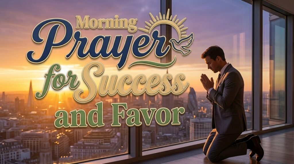 Morning Prayer for Success and Favor