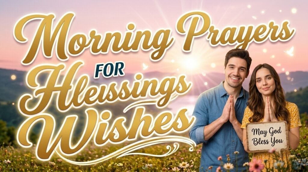 Morning Prayers for Blessings and Favor