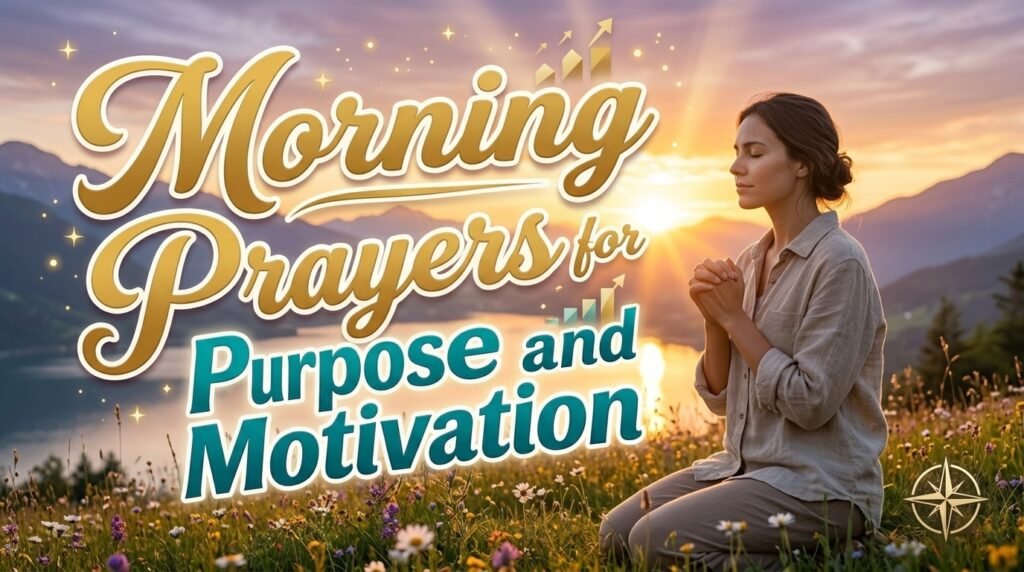 Morning Prayers for Purpose and Motivation