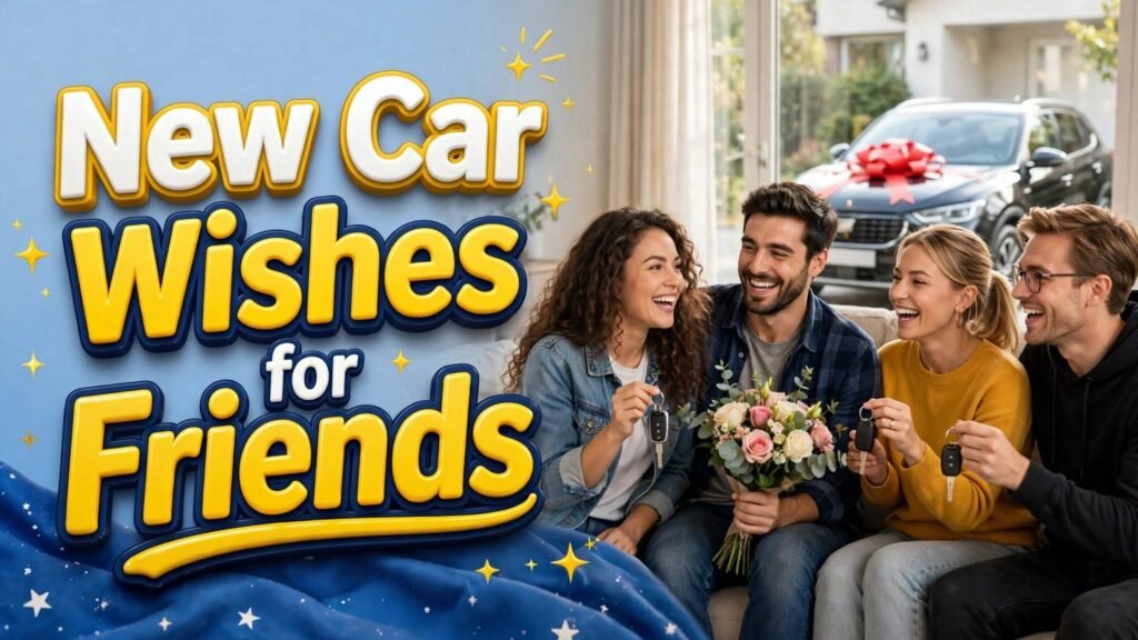 New Car Wishes for Friends