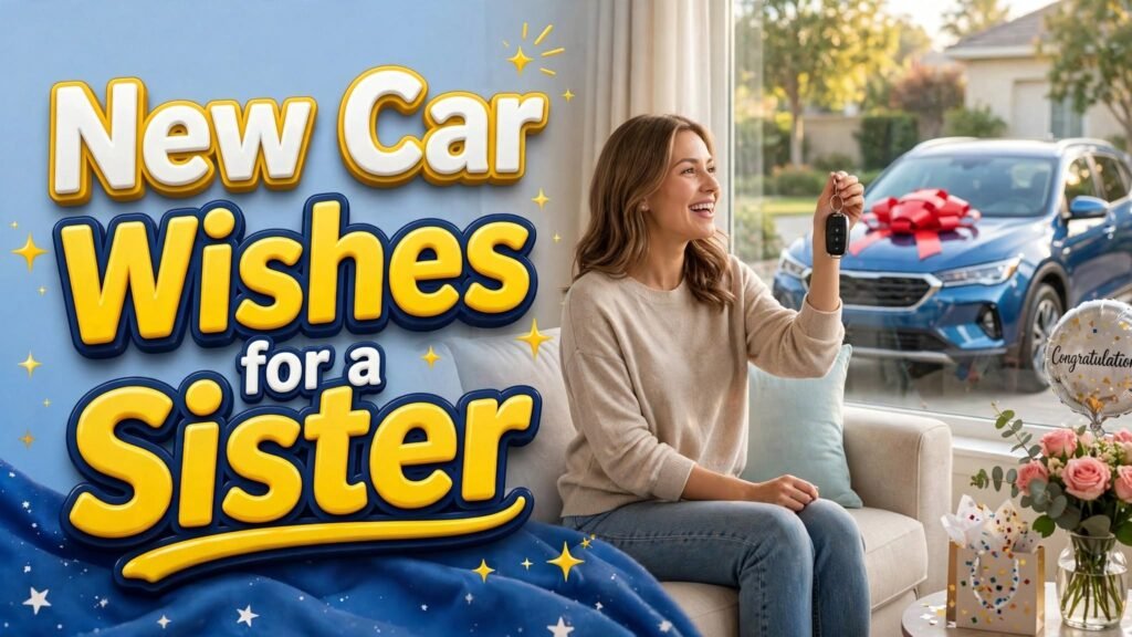 New Car Wishes for a Sister