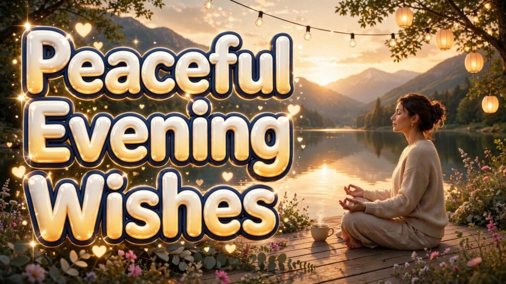 Peaceful Evening Wishes (Seo)