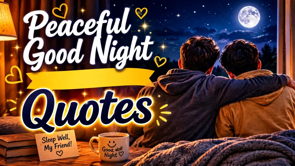 Peaceful Good Night Quotes