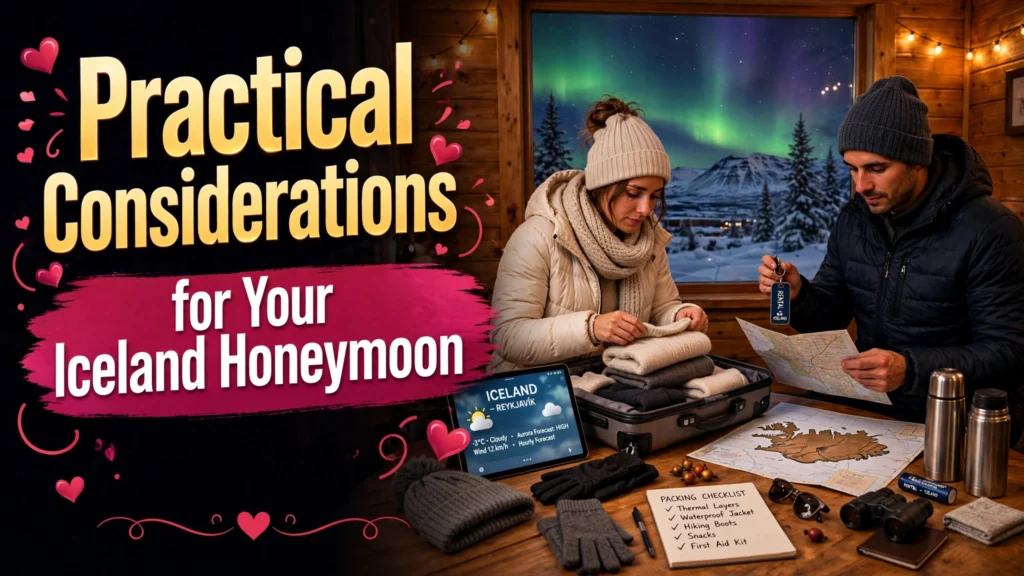 Practical Considerations for Your Iceland Honeymoon